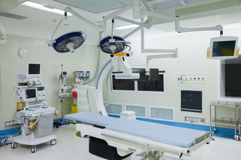  Operating Room Inside Mobile Surgery Unit