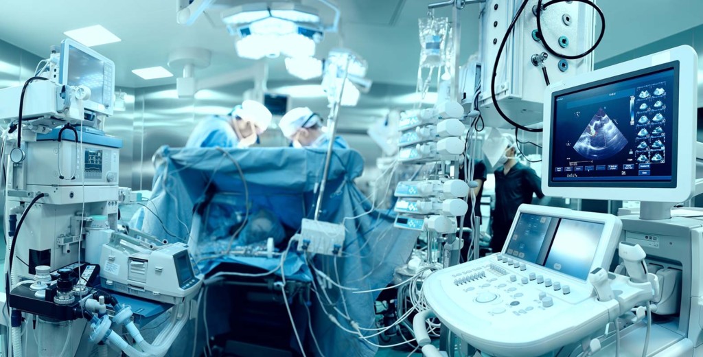  Doctor Performing Surgery Inside Mobile Surgical Unit