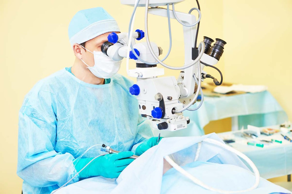  Eye Vision Correction Operation In Mobile Ophthalmology Facilities