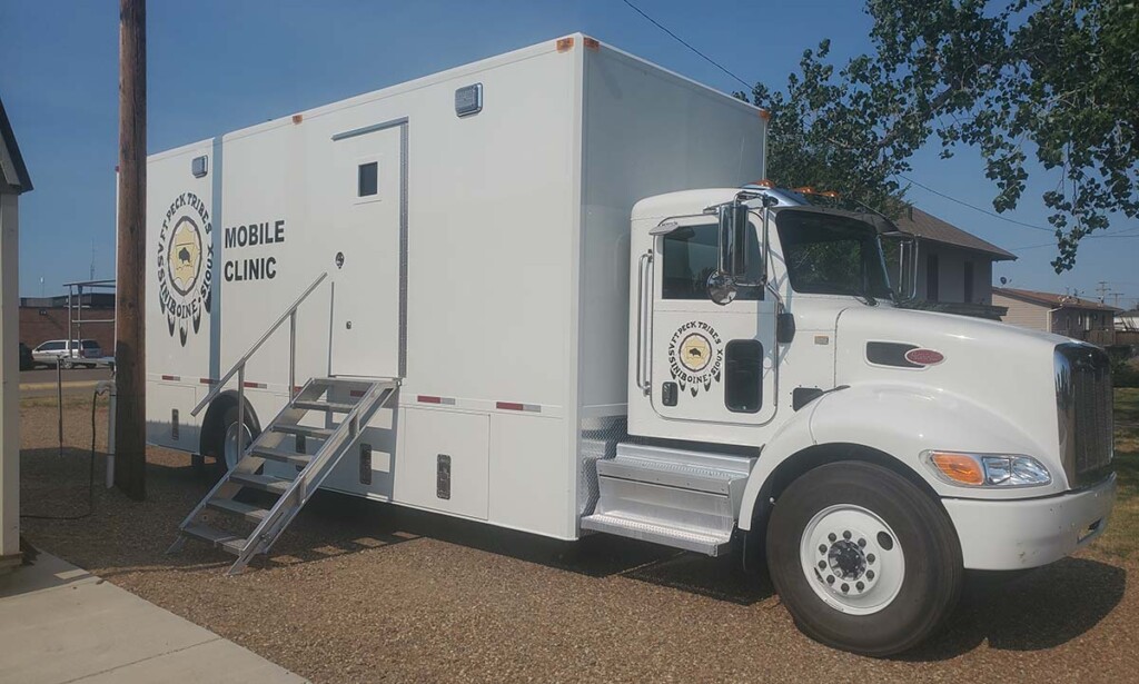 Photo Of Fort Peck Tribes Mobile Clinic Outside